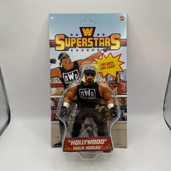 WWE Superstars “Hollywood” Hulk Hogan Action Figure. - Picture 1 of 3